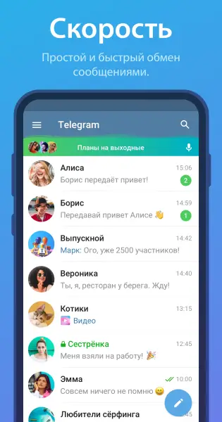Скачать Telegram Premium - Интерфейс 1