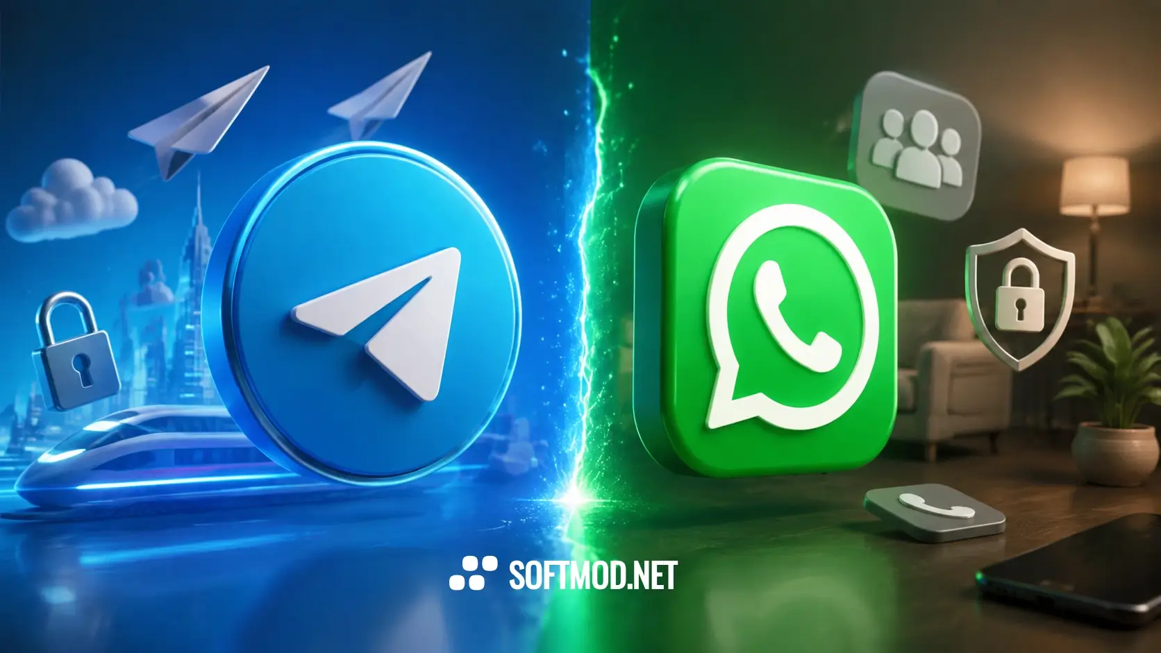 Telegram против WhatsApp в 2026 году: чем они на самом деле отличаются